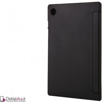 Smart soft dirbtinės odos dėklas - juodas (Lenovo tab m10 plus 10.6 (3rd gen) (TB128XU-ZAAJ0145PL-ZAAN0113SE)